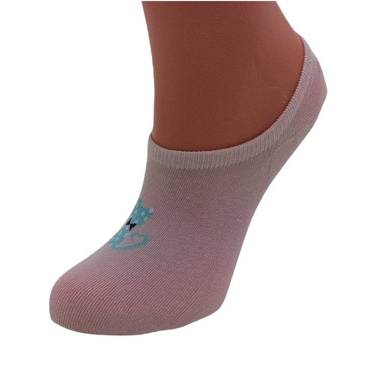 růžové podkotníkové ponožky