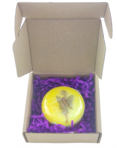 Glycerínové kulaté v krabičce s voděodolnou nálepkou | aroma Jasmín