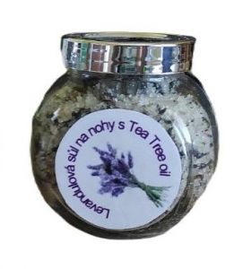 Levandulová sůl na nohy s Tea Tree
