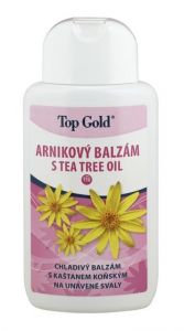  Top Gold Arnikový balzám s TeaTree Oil 200 ml