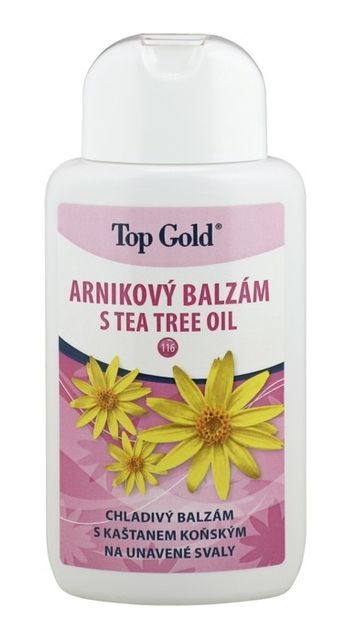 Top Gold Arnikový balzám s TeaTree Oil 200 ml dozodo.cz