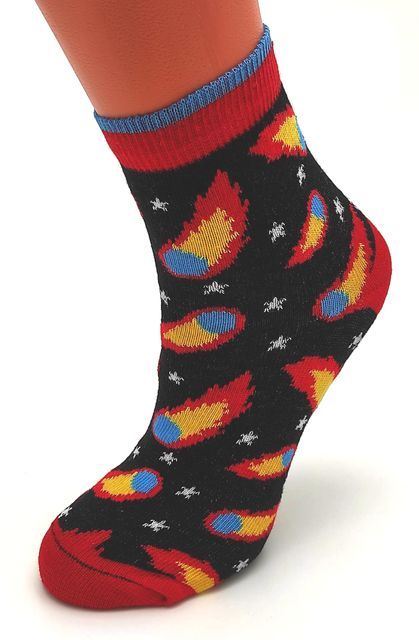 vysoké ponožky vesmír